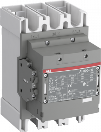 ABB AF305-30-11-12 Schütz, 160 kW, 48-130 V 50/60 Hz / DC