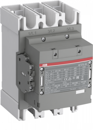 ABB AF370-30-22-14 Schütz, 200 kW, 250-500V 50-60Hz / DC