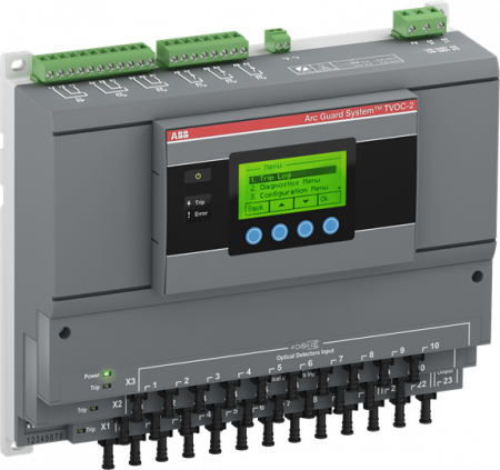 ABB TVOC-2-48 Lichtbogenwächter, Versorgungsspg. 24-48V DC, AC 50-60Hz