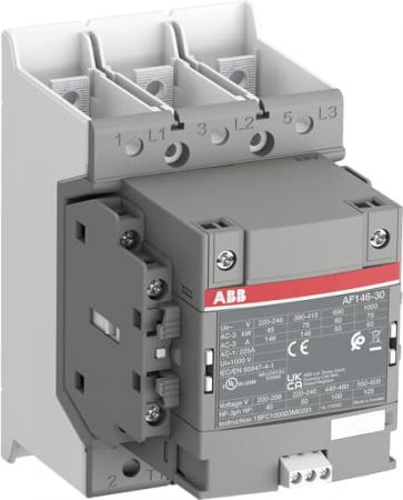 ABB AF146-30-22B-32 Schütz, 75 kW, 48-130 V 50/60 Hz / DC, Schienenanschlüsse