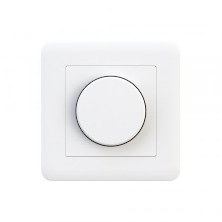 Wandschalter VADSBO dimmbar Drehdimmer 84x84x45mm 1-300W Sigor