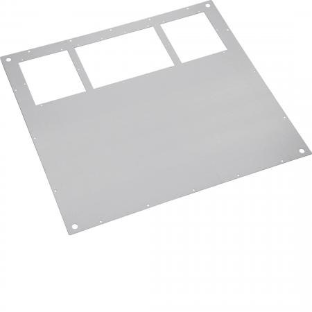 Hager Deckblech mit Einführung IP40 1000x800
