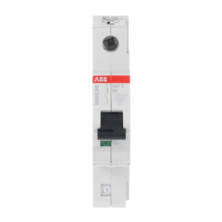 ABB S401E-B6 Sicherungsautomat B-Char., 6 A, 6 kA, 1P, steckbar