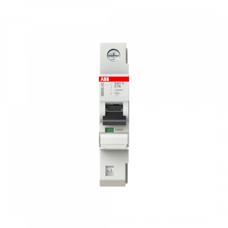 ABB S401E-C16 Sicherungsautomat C-Char., 16 A, 6 kA, 1P, steckbar