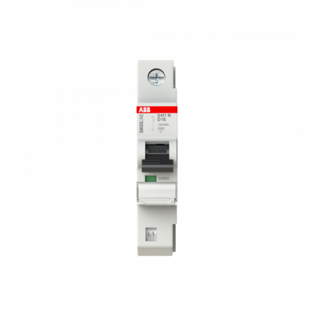 ABB S401M-D16 Sicherungsautomat D-Char., 16 A, 10 kA, 1P, steckbar