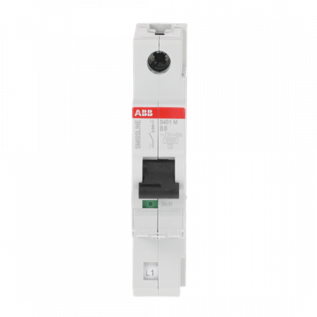 ABB S401M-B8 Sicherungsautomat B-Char., 8 A, 10 kA, 1P, steckbar