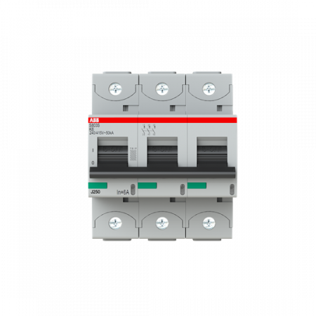 ABB S803S-K6 Hochleist.-Sicherungsautomat 6A, K, 415 V AC=Icu 50kA, 3P