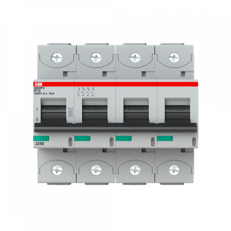 ABB S804PV-SP5 Strangsicherung 1.500V DC, 5A, 4-polig