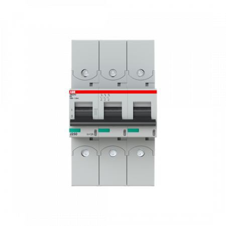 ABB S803HV-K4 Hochleistungs-Sicherungsautomat 4A, K, 1000 V AC=Icu 1.5kA, 3P