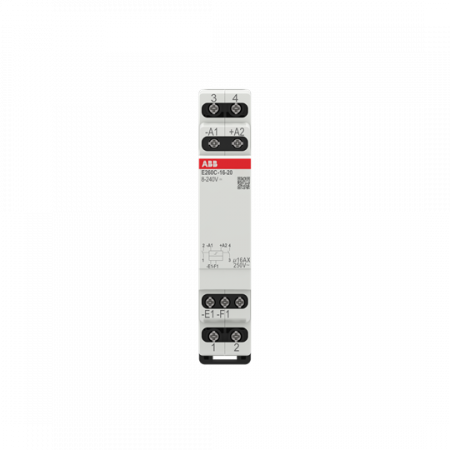 ABB E260C-16-20 Elektronischer Stromstoßschalter 16 A, 2 Schließer, Zentral EIN/AUS