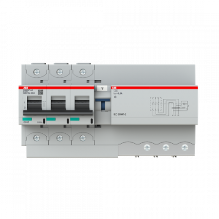 ABB DS803P-C125/0.3 AS FI/LS-Kombination Icu=50 kA, 240/415V AC, selektiv