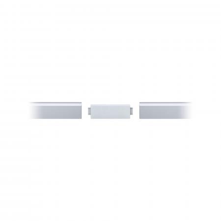 Paulmann 78408 LumiTiles Zubehör Profil Top Abdeckung modern 80x24mm Telegrau