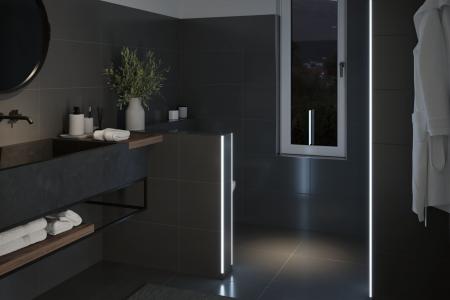 Paulmann 78411 LumiTiles LED Strip Profil Frame 1m Alu eloxiert/Satin