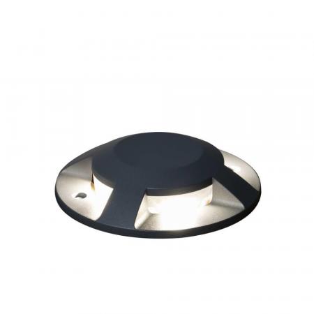 Konstsmide 7878-370 LED-Einbaustrahler 12 W für den Außenbereich in anthrazit