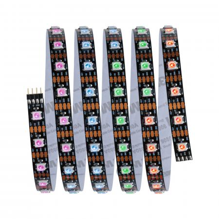 Paulmann 78886 EntertainLED LED Stripe Dynamic Regenbogen Komplettset 1,5m 3W Regenbogen+