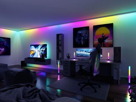 Paulmann 78886 EntertainLED LED Stripe Dynamic Regenbogen Komplettset 1,5m 3W Regenbogen+