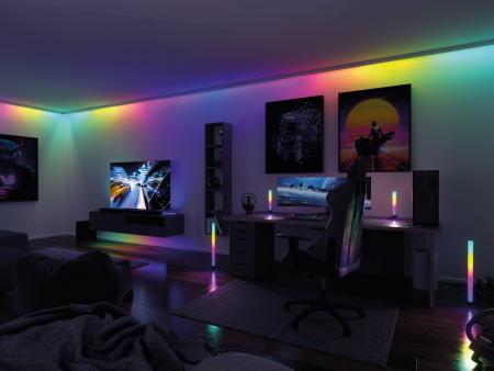 Paulmann 78888 EntertainLED LED Stripe Dynamic Regenbogen Komplettset 5m 10,5W Regenbogen+