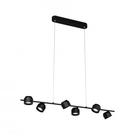 Paulmann 79773 LED Pendelleuchte 3-Stufen-dimmbar Puric Pane modern 4,5W Schwarz