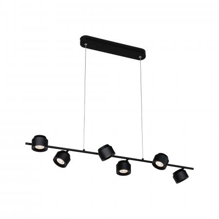 Paulmann 79773 LED Pendelleuchte 3-Stufen-dimmbar Puric Pane modern 4,5W Schwarz