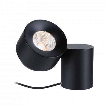 Paulmann 79781 LED Tischleuchte modern Smart Home Zigbee Puric Pane warmweiß 3W Schwarz