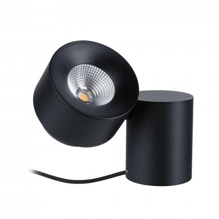 Paulmann 79781 LED Tischleuchte modern Smart Home Zigbee Puric Pane warmweiß 3W Schwarz