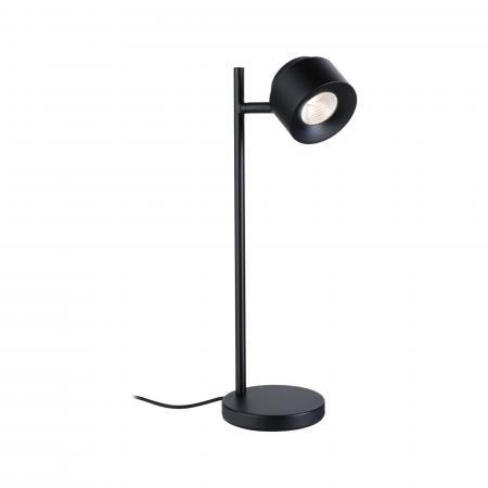 Paulmann 79782 LED Tischleuchte modern Smart Home Zigbee Puric Pane warmweiß 4,5W Schwarz