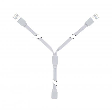 Paulmann 79813 FN MaxLED Y-Splitter 30cm weiß