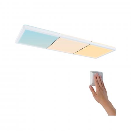 Paulmann 79927 LED Panel Atria Shine Backlight eckig 580x200mm White Switch Weiß