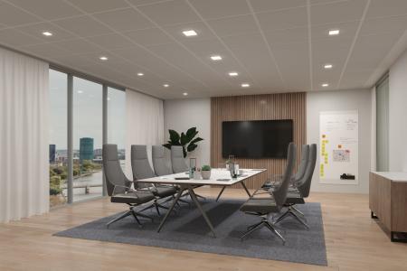 Paulmann 79936 VariFit LED Einbaupanel Veluna Edge schlicht Spritzwasser geschützt eckig 120x120mm neutralweiß Weiß