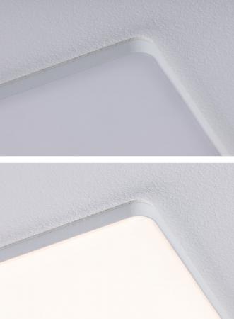 Paulmann 79959 VariFit LED Einbaupanel Smart Home Zigbee Veluna Edge schlicht Spritzwasser geschützt eckig 200x200mm Tunable White Weiß dimmbar