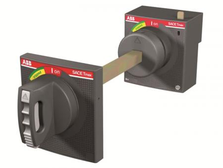 ABB RHE_H XT1..XT4 HANDLE R.D.ADJ.ROT.HAN Drehgriff, grau Zubehör für XT1 bis XT4
