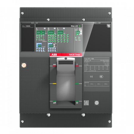 ABB XT7L 800 Ekip M Dip I (MCP) 800 3p FF UL Kompaktleistungsschalter Tmax XT7 mit vorderseitigen Anschlüssen, 3polig