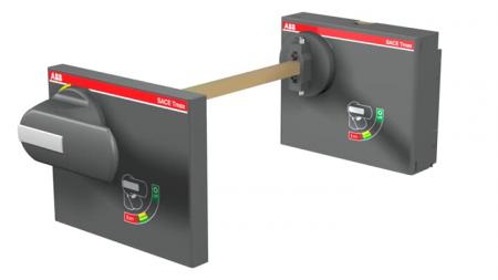 ABB RHE XT6 W STAND. RETURNED Drehantrieb, grau, ausfahrbar Zubehör für XT6