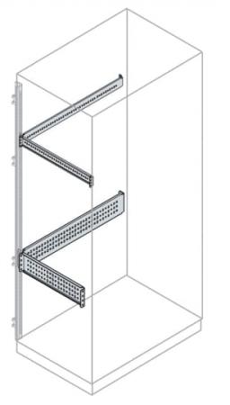 ABB IS2-EB1200 2 Querstreben hinten, H=48mm, B=1200mm, T=1200mm
