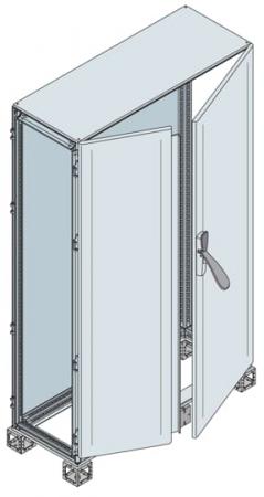 ABB IS2-ES1814BK IS2 Steuerschrank Blechtür, Falzverschluss H=1800, B=1000, T=400