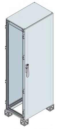 ABB ES1484K IS2 mit Stahlblechtür HxBxT 1400X800X400, Lackierung: grau, RAL 7035