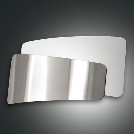 Slane Wandleuchte Nickel satiniert Fabas Luce