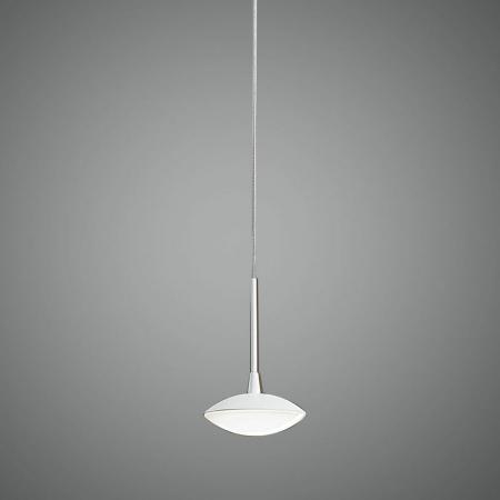 Zierliche LED Pendelleuchte mit italienischem Flair in Weiss