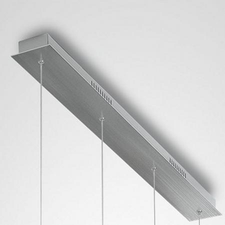 Hale LED Pendelleuchte mit 4x8W Aluminium gebürstet