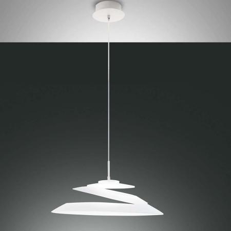 Aragon Pendelleuchte LED 1x18W Weiss Fabas Luce