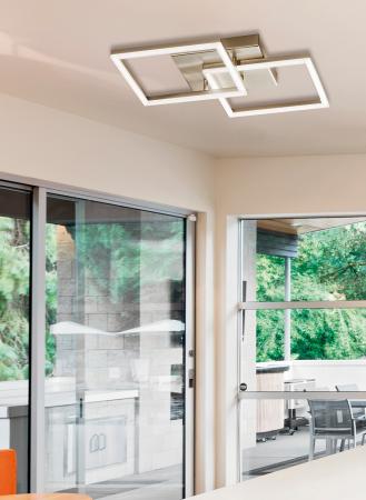 Bard LED-Deckenleuchte Gold edelmatt Fabas Luce