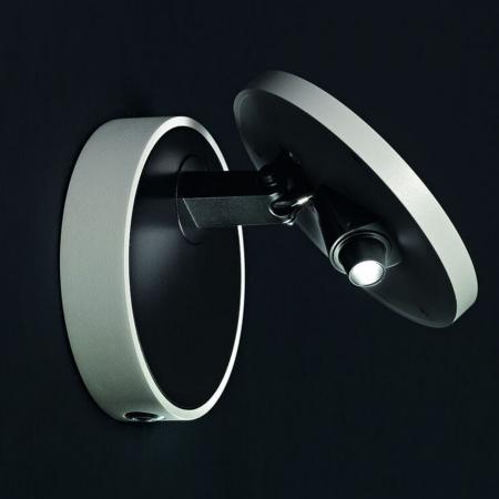 Ara LED Wandleuchte umschaltbar in Weiss Fabas Luce