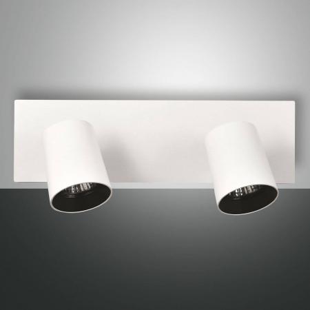 Modo 2-er Wand-Spot in Weiss von Fabas Luce