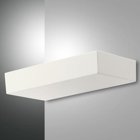 Emma Dimmbare LED Wandleuchte mit indirektem Lichtaustritt in Weiss 41W von Fabas Luce
