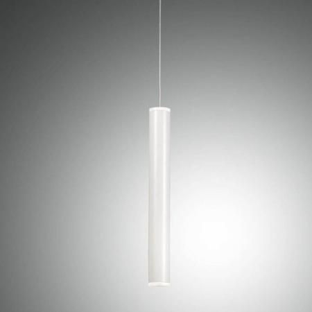 Prado LED Pendelleuchte im Röhrenstil mit Ober- und Unterlicht in Weiß dimmbar von Fabas Luce
