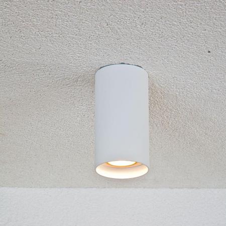 EVN Decken-Deckenstrahler für GU10 Leuchtmittel rund weiß IP20