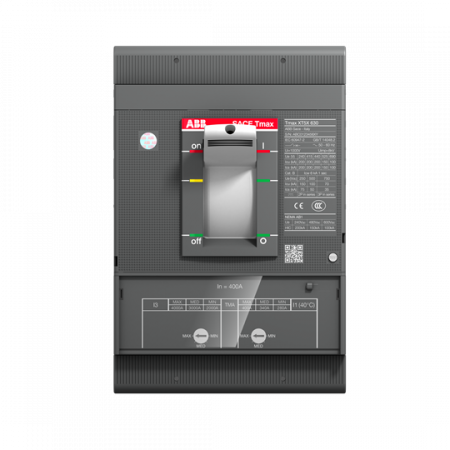 ABB XT5S 630 TMA 500-5000 3p F F Kompaktleistungsschalter Tmax XT5 mit vorderseitigen Anschlüssen, 3polig