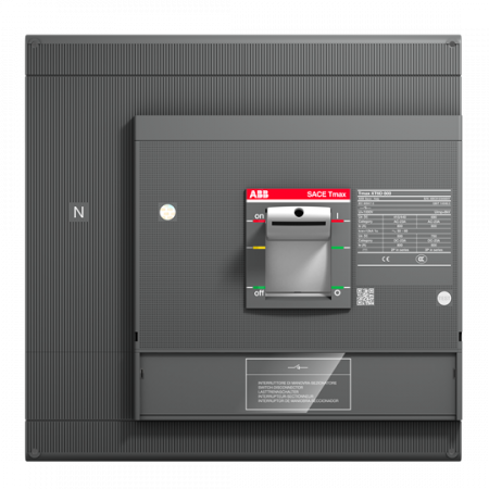 ABB XT6D 800 4p F F Kompaktlasttrennschalter Tmax XT6D mit vorderseitigen Anschlüssen, 4polig