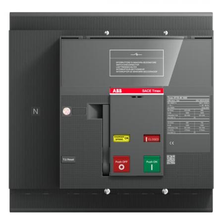 ABB XT7D M 1250 4p F F Kompaktlasttrennschalter Tmax XT7M mit vorderseitigen Anschlüssen, 4polig