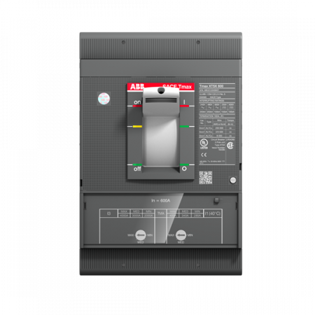 ABB XT5S 400 MA (MCP) In=400A 3p F F UL/CSA Kompaktleistungsschalter Tmax XT5 mit vorderseitigen Anschlüssen, 3polig